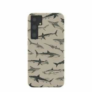 Samsung Galaxy S24+ | London Fog Shark World Samsung Galaxy S24+(Plus) Case