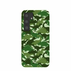 Samsung Galaxy S24 | Sage Green Dino Camo Samsung Galaxy S24 Case