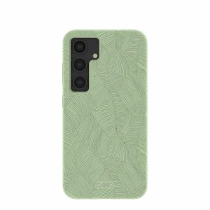 Samsung Galaxy S24 | Sage Green Lushy Leaves Samsung Galaxy S24 Case