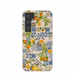 Samsung Galaxy S24+ | Seashell Amalfi Fruits Samsung Galaxy S24+(Plus) Case