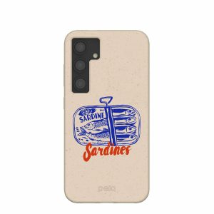 Samsung Galaxy S24 | Seashell Sardines Samsung Galaxy S24 Case