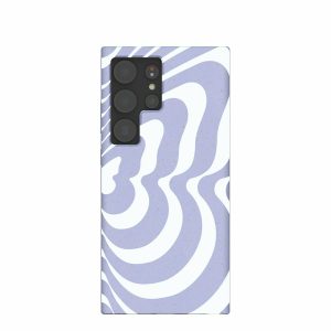 Samsung Galaxy S24 Ultra | Lavender Flutter Right Samsung Galaxy S24 Ultra Case