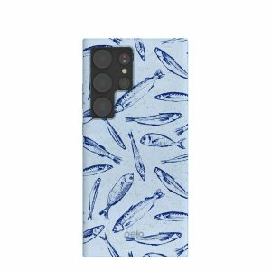 Samsung Galaxy S24 Ultra | Powder Blue Fishery Samsung Galaxy S24 Ultra Case