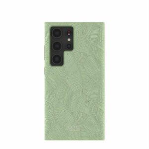 Samsung Galaxy S24 Ultra | Sage Green Lushy Leaves Samsung Galaxy S24 Ultra Case