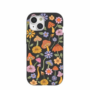 iPhone 15 | Black Midnight Shrooms iPhone 15 Case