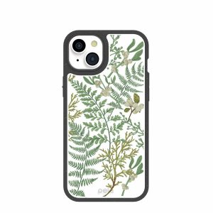 iPhone 15 Plus | Clear Herbarium iPhone 15 Plus Case With Black Ridge