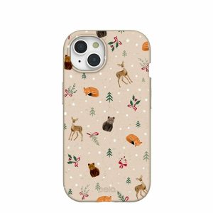 iPhone 15 | Seashell Winter Woodland iPhone 15 Case