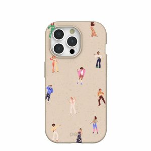 iPhone 15 Pro | Seashell 80s Fever iPhone 15 Pro Case