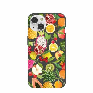 iPhone 14 | Black Tutti Frutti iPhone 14 Case