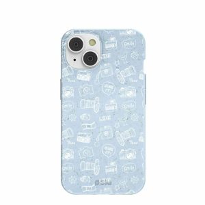 iPhone 14 | Powder Blue Camera Craze iPhone 14 Case