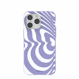 iPhone 14 Pro Max | Lavender Flutter Left iPhone 14 Pro Max Case