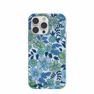 iPhone 14 Pro Max | Powder Blue Liberty Florals iPhone 14 Pro Max Case